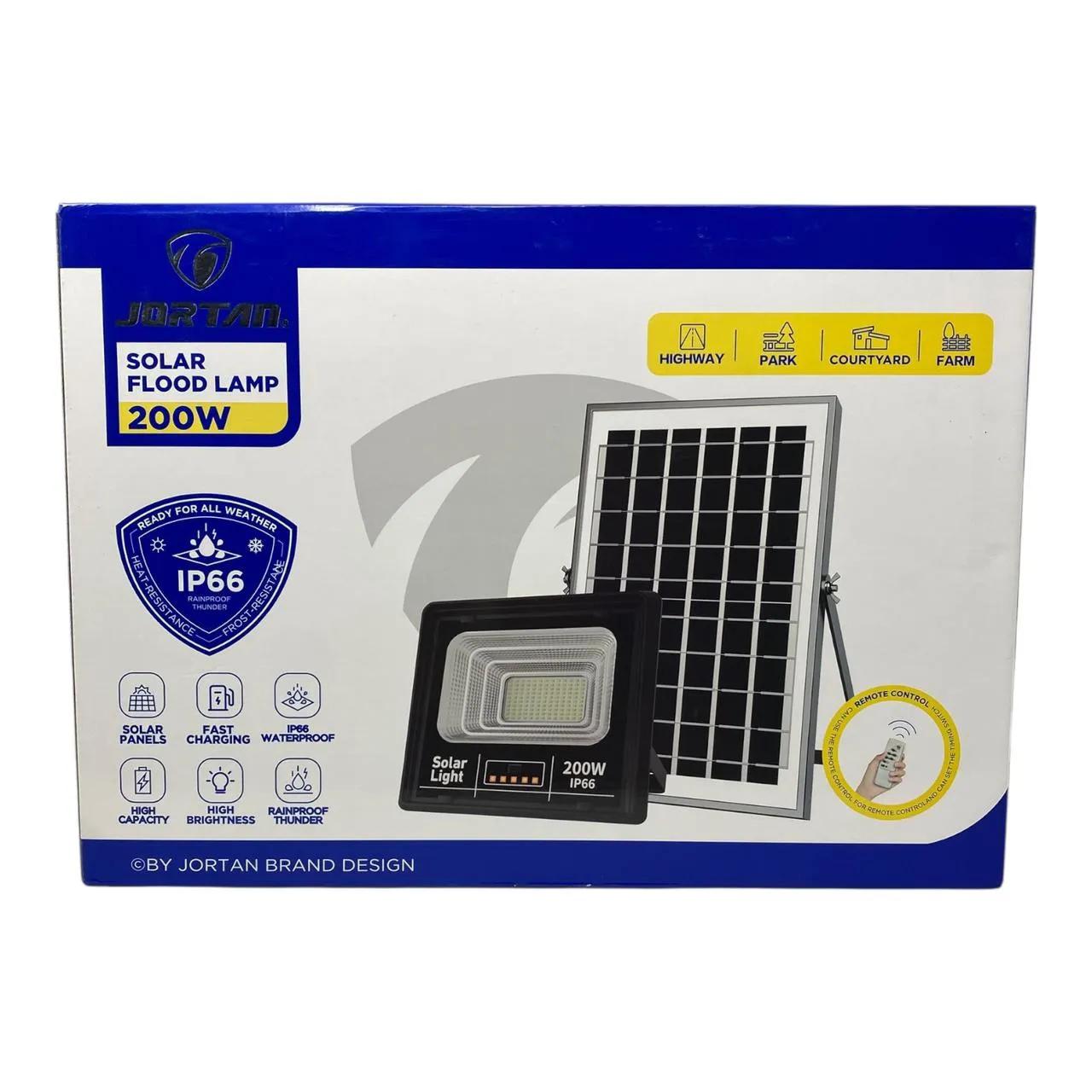Lampe Solaire LED 200W - Éclairage Durable