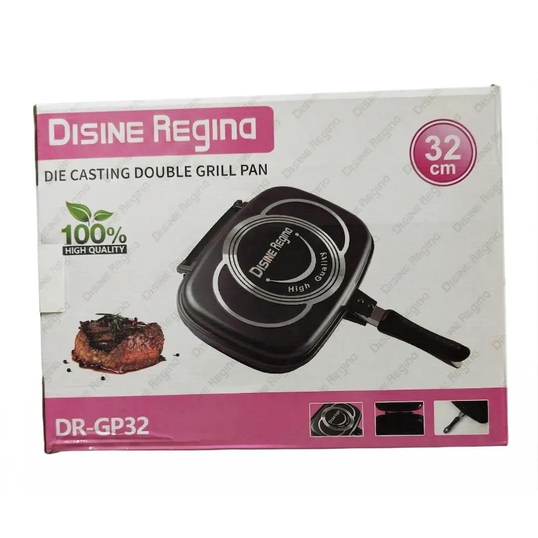 Poêle à Griller Double 32 cm Disine Regina