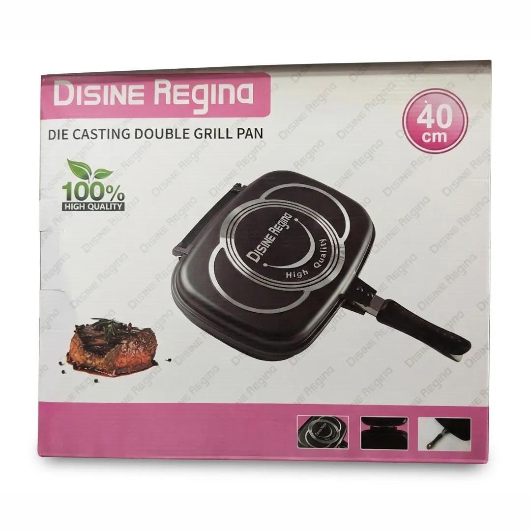 Poêle à Griller Double 40 cm Disine Regina