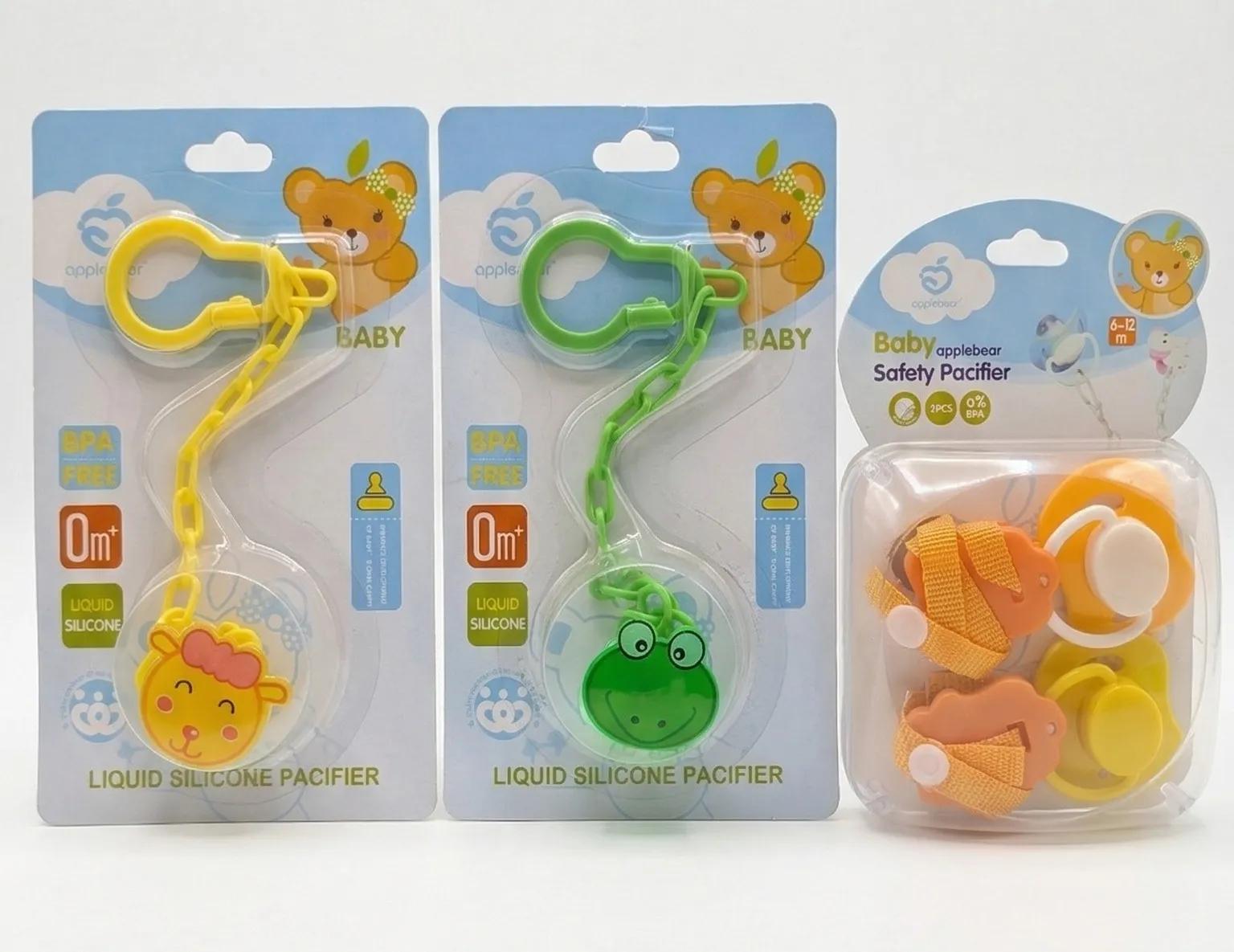 Sucette en silicone pour bébé - Sécurisée et amusante