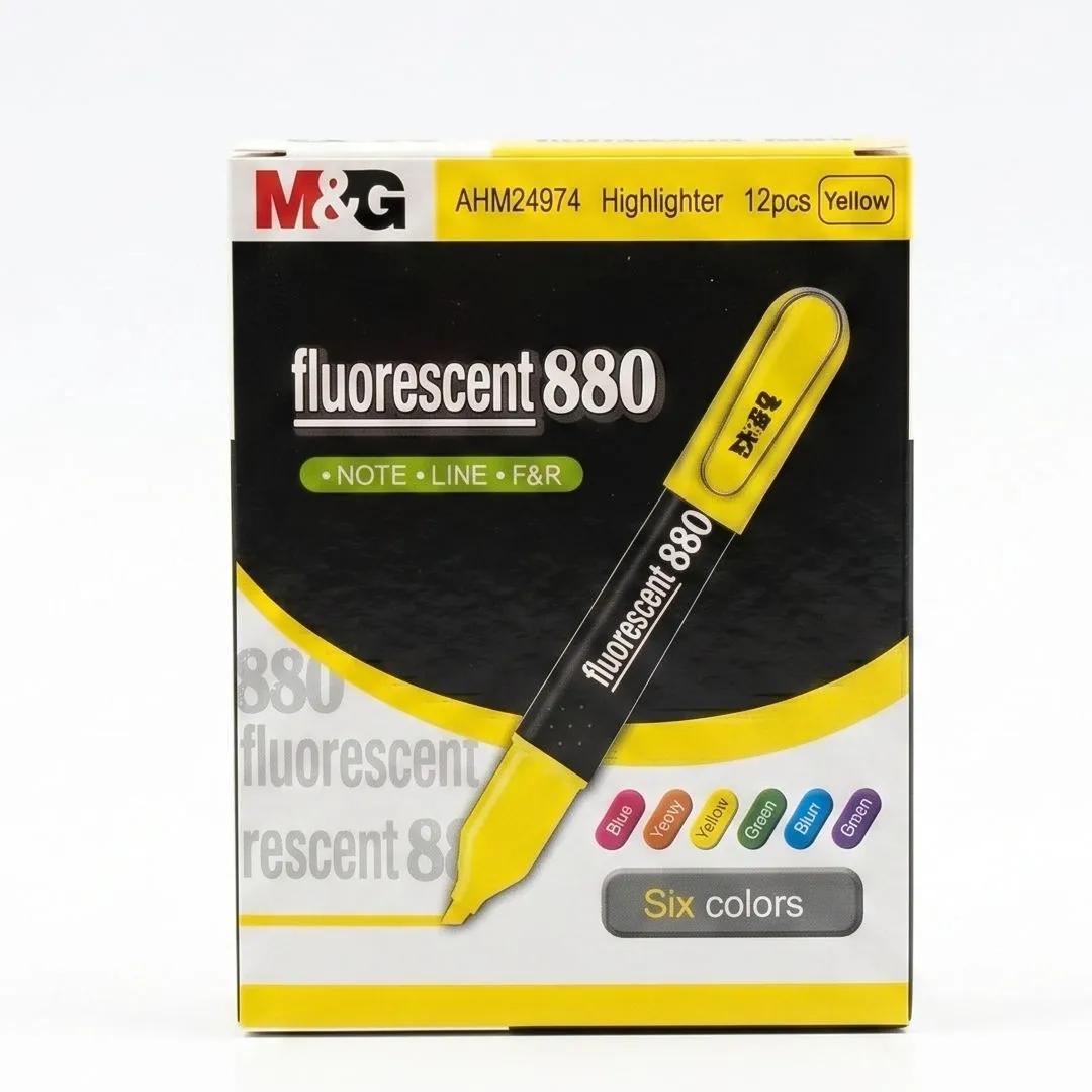 Surligneur Fluorescent 880 M&G - Pack de 12