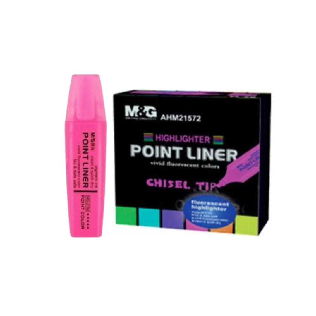 Surligneur Point Liner M&G - Couleurs Fluo