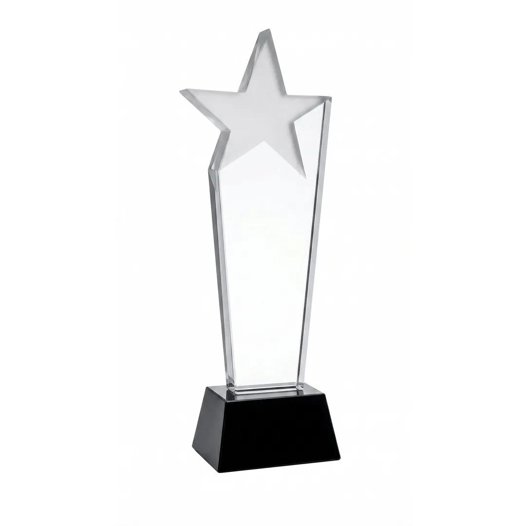 Trophée Étoile en Cristal