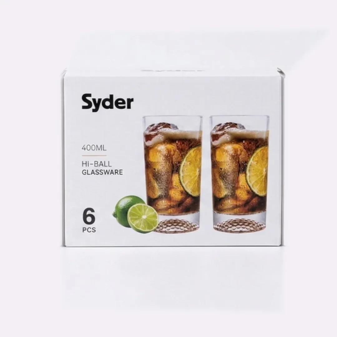Verres Hi-Ball en Verre - Set de 6 pièces