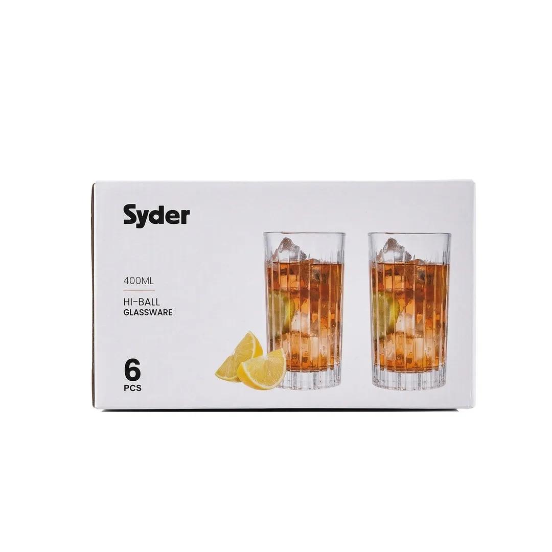 Verres Hi-Ball en Verre - Set de 6