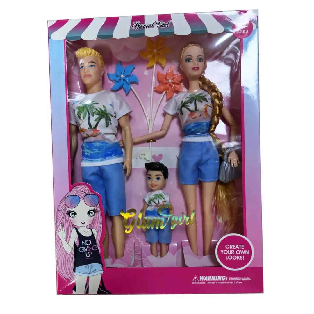 Poupées Glam Girl - Famille de Poupées à Personnaliser