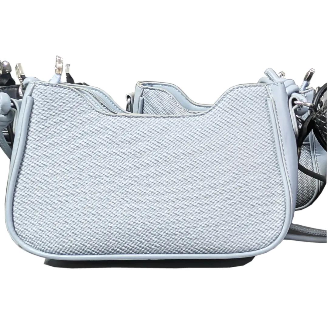 Sac à main en cuir synthétique gris chic