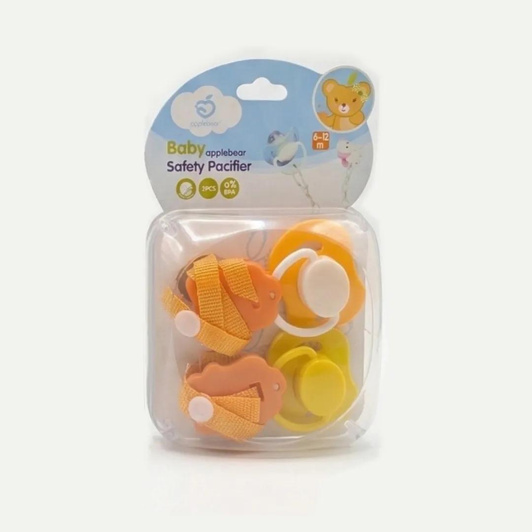 Sucette Sécurisée pour Bébé - Pack de 2