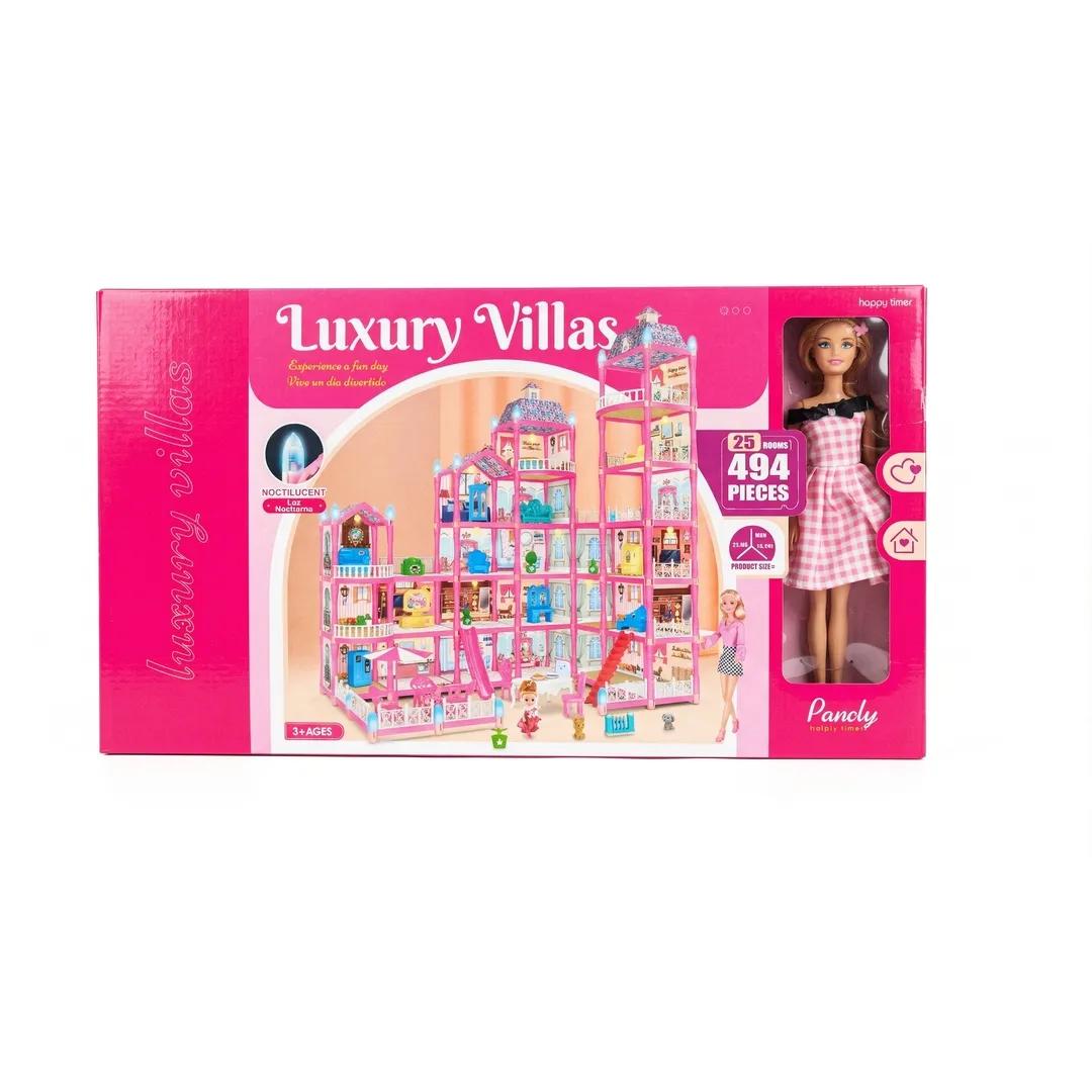 Villa de luxe avec poupée Panoly
