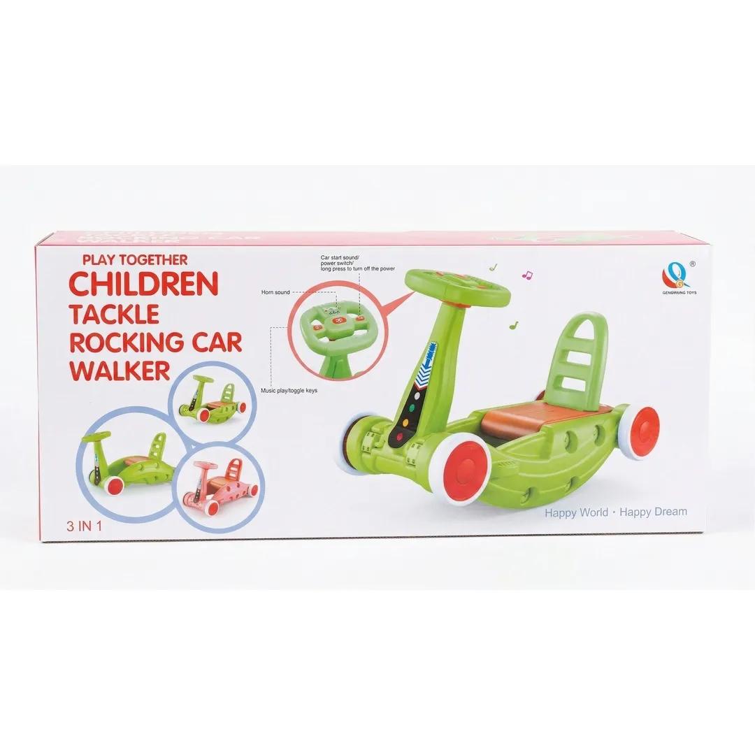 Voiture à bascule 3 en 1 pour enfants
